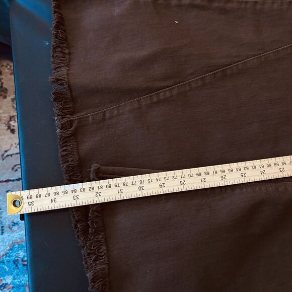 Lucky & Blessed size 16 womens Brown High Rise Flare Jeans Stretch NWT 34 x 33 - Picture 8 of 10